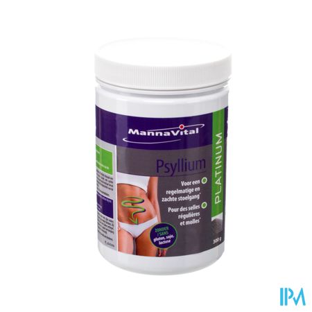 Mannavital Psyllium Platinum Pdr 300g 1