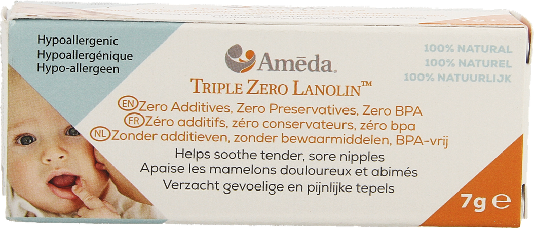 Ameda Triple Zero Lanolin 7g 1