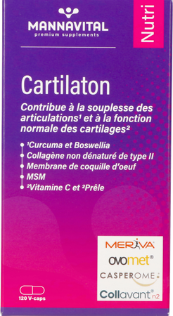 Mannavital Cartilaton V-caps 120 8