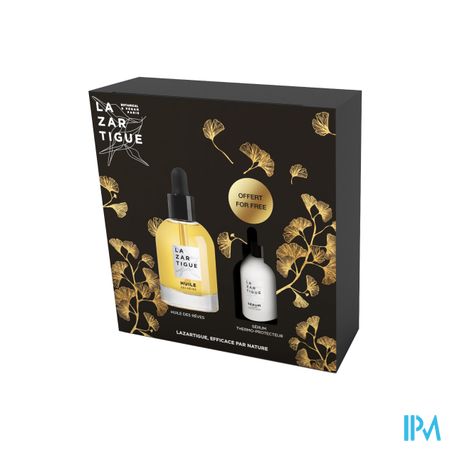 Lazartigue Coffret Huile Reves 50ml+serum Exc.10ml