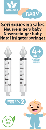 Offisoins Neusreinigers Baby 2x10ml 1