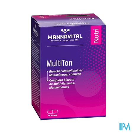 Mannavital Multiton V-caps 60