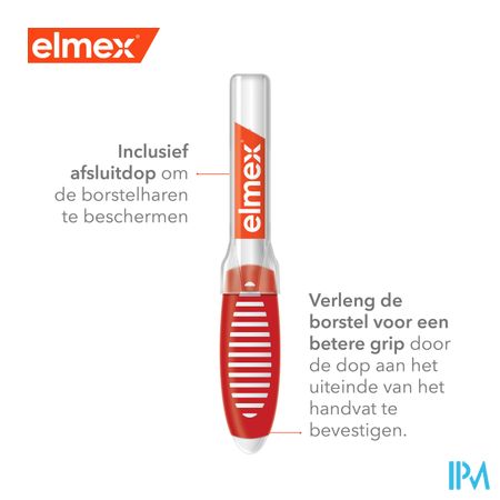 Elmex Set Interdentale Borsteltjes Iso 2 0,9mm 8 7