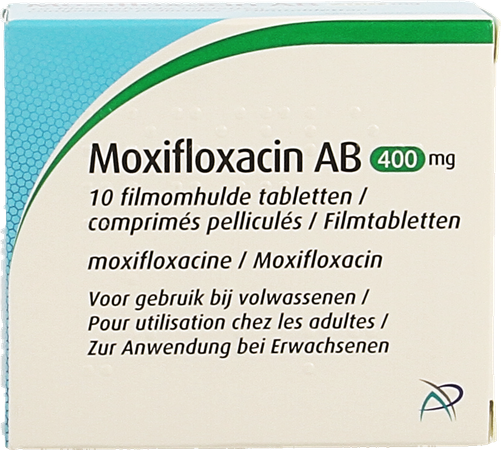 Moxifloxacin Ab 400mg Filmomh Tabl 10 X 400mg 2
