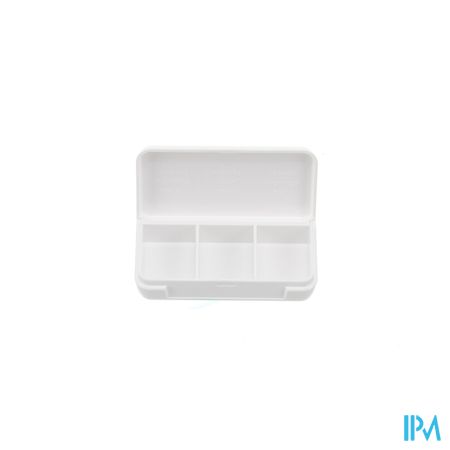 Boite Medicaments 3 Parts Plastique Pontos