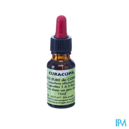 Curacopa Olie Druppelteller 15ml 1