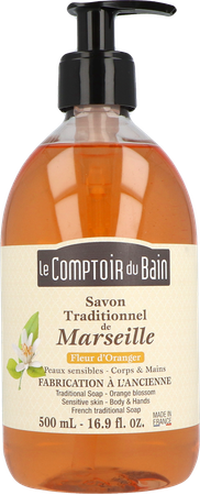 Lcb Zeep Trad.marseille Oranjebloesem 500ml 2
