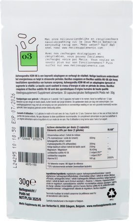 Metis A/stress 03 Eco Refill Caps 30 3