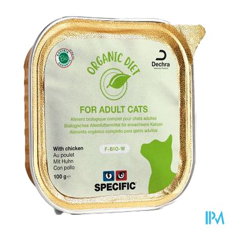 Specific F-bio-w Organic Chicken 8x100g 1