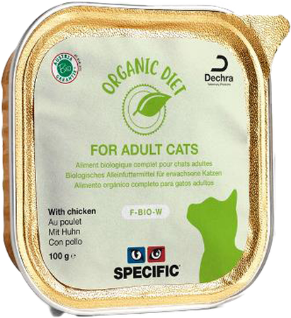 Specific F-bio-w Organic Chicken 8x100g 1
