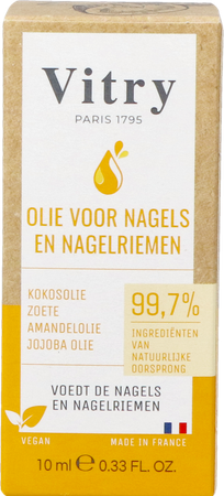 Vitry Natuurlijke Olie Nagels & Nagelriem 10ml 2