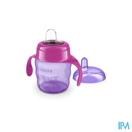 Philips Avent Lekvrije Beker Roze 200ml