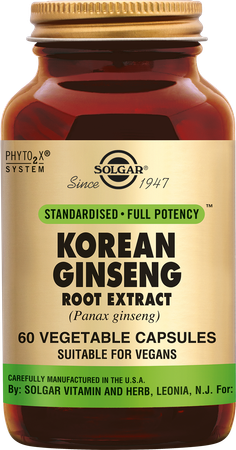 Solgar Ginseng Korean Root Extract V-caps 60 2