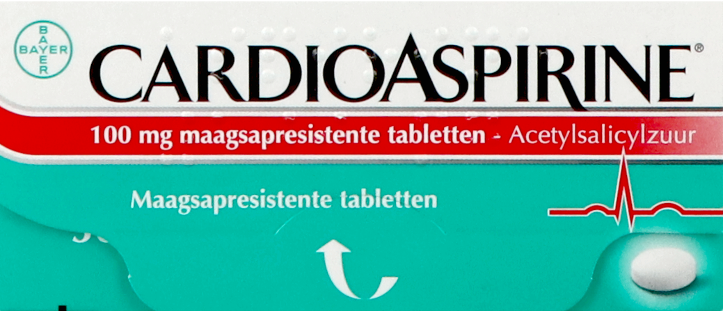 Cardioaspirine Maagsapresist. Tabl 56 X 100mg 3
