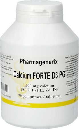 Calcium Forte D3 Pharmagenerix Kauwtabl 90 2