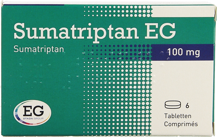 Sumatriptan EG 100Mg Tabl 6 1