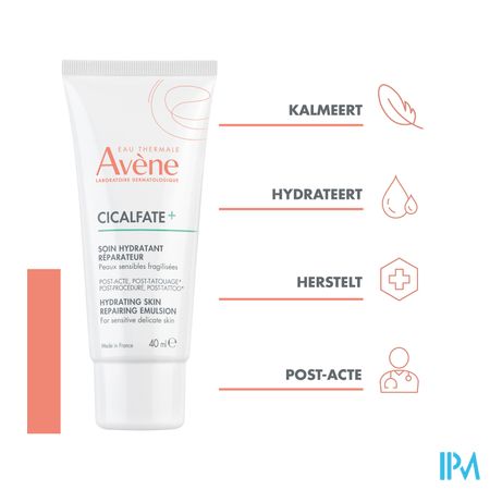 Avene Cicalfate+ Hydra&herstel. Verzorg. Tube 40ml 15