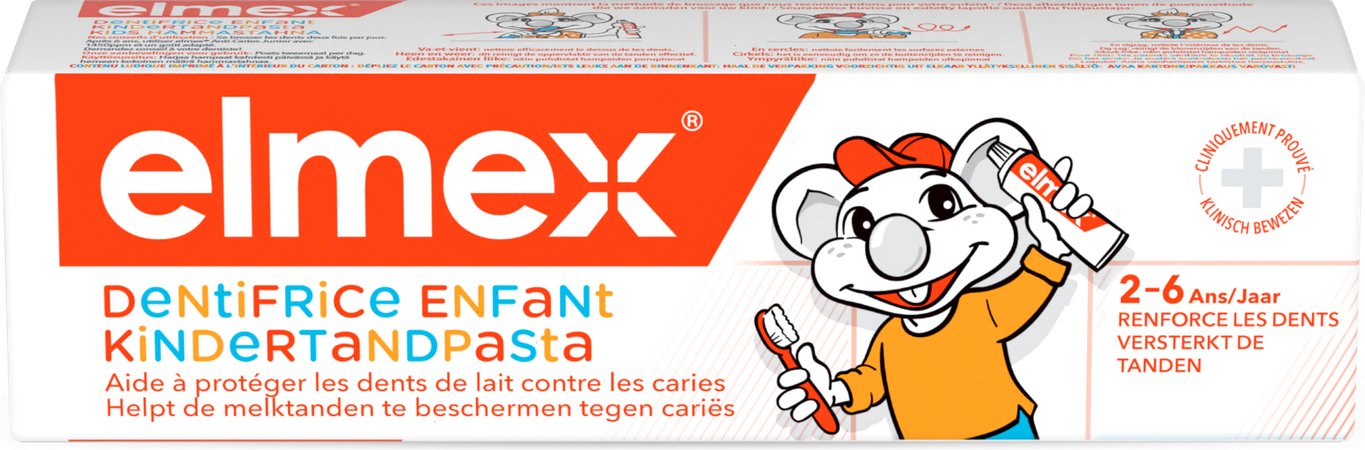 Elmex Kindertandpasta 2-6j 50ml 3