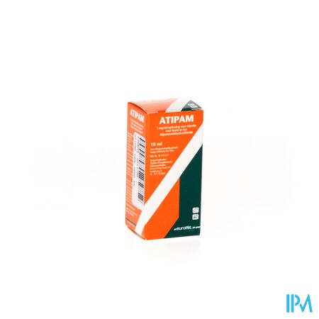 Atipam 5mg/ml Sol Pr Inj 10ml Hond En Kat