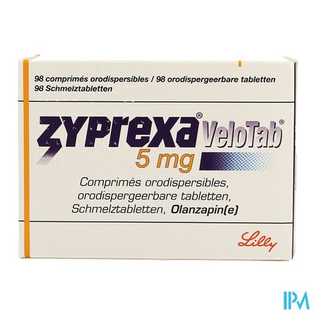Zyprexa Velotab 5mg Pi Pharma Comp Orodisp.98 Pip 1