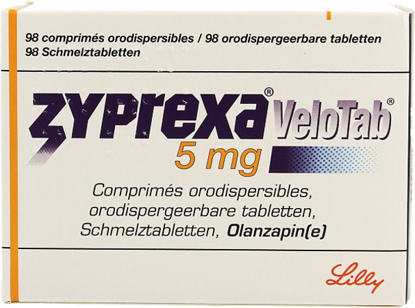 Zyprexa Velotab 5mg Pi Pharma Comp Orodisp.98 Pip 1