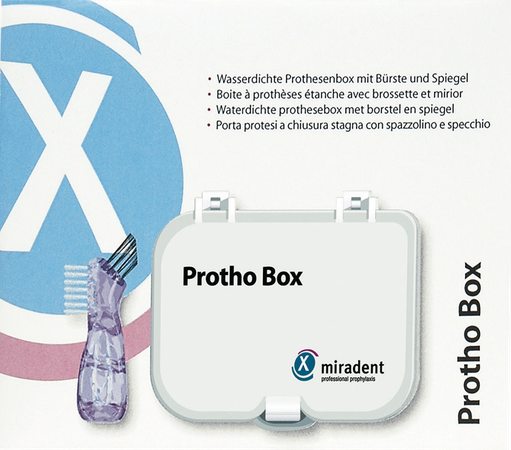 Miradent Protho Box Met Borstel Tandprothese 1
