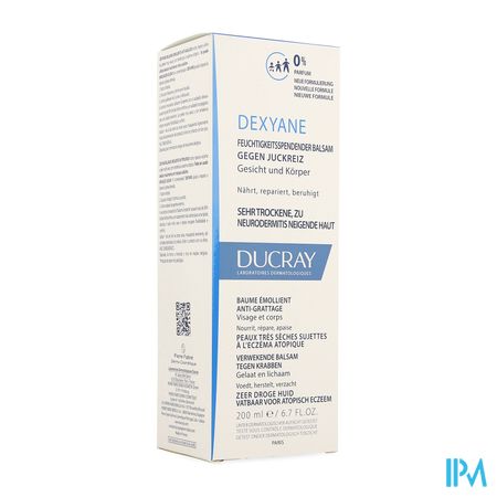 Ducray Dexyane Balsem A/krab Verzachtend 200ml Nf