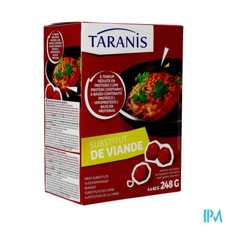 Taranis Substitut Viande 4x62g
