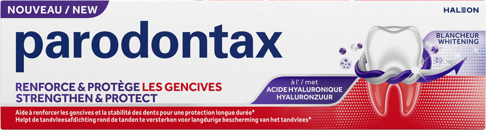 Parodontax Strenghten&prot. Whitening Tandp. 75ml