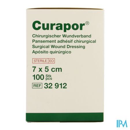 Curapor Verb Chirurg. Steriel 7cmx 5cm 100 32912 9