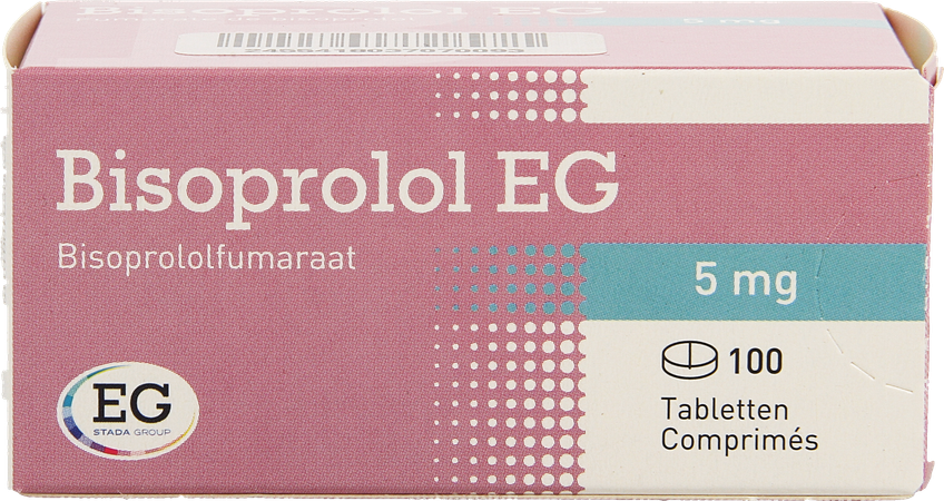 Bisoprolol EG Tabl 100X5Mg 1