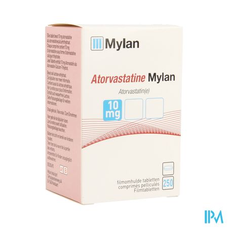 Atorvastatine Viatris 10mg Filmomh Tabl Fl 250 Idd 1