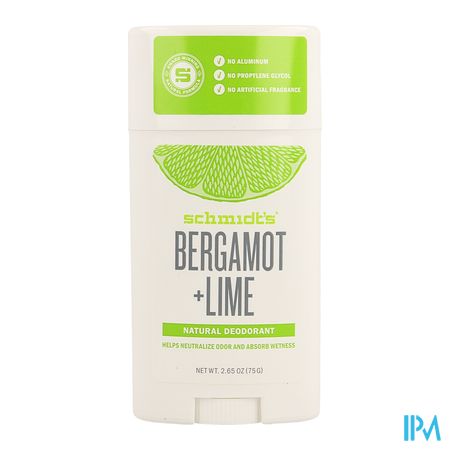 Schmidt's Stick Bergamot & Lime 75g 1