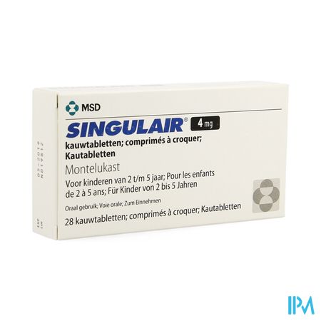 Singulair 4mg Kauwtabletten 28