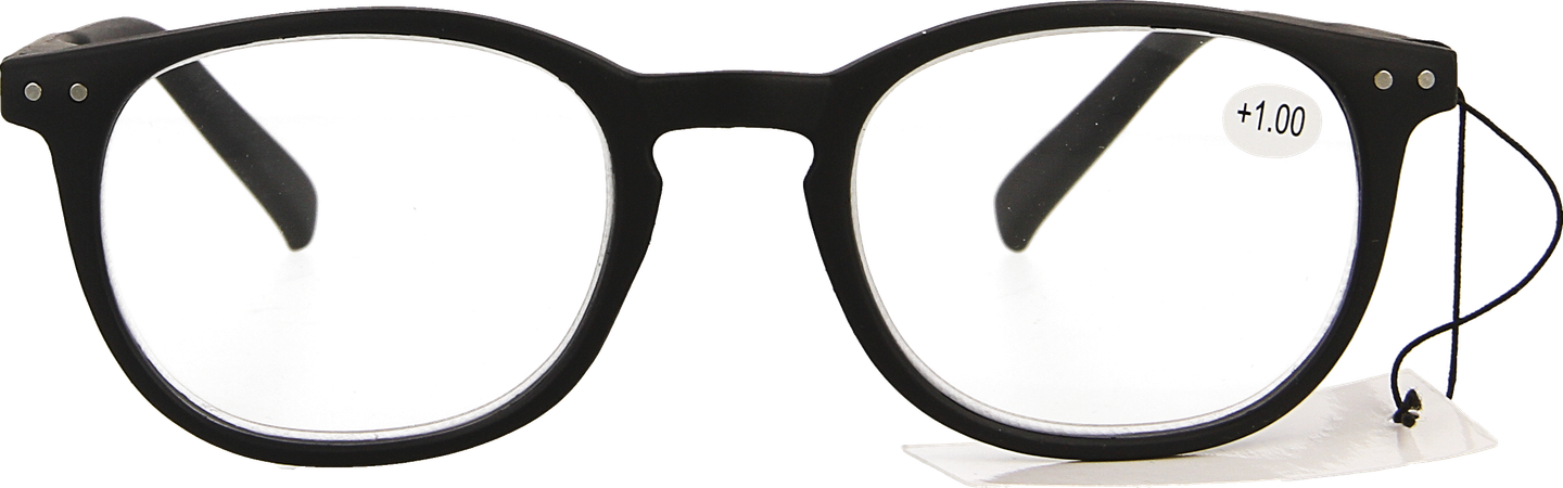 Pharmaglasses Roma Black +1.00 1