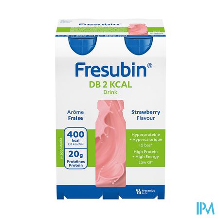 Fresubin Db 2 Kcal Drink Fraise 4x200ml