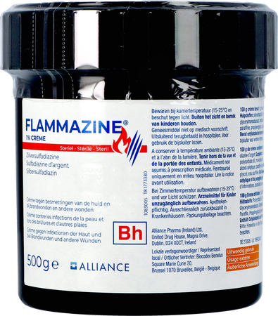 Flammazine 1% Creme 1 X 500g 1