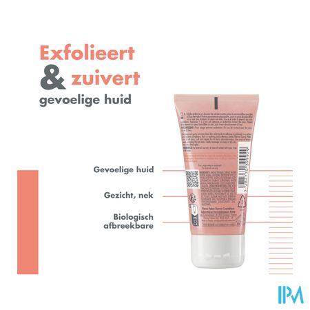 Avene Essentiels Gezichtspeeling Gel 50ml