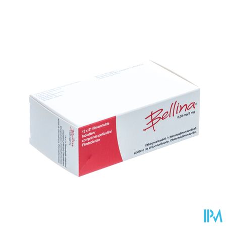 Bellina 0,03mg/2mg Comp 13 X 21