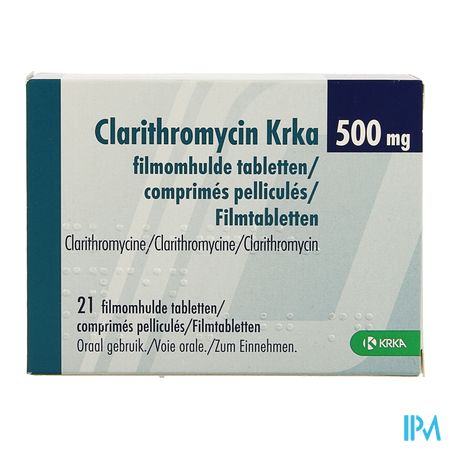 Clarithromycin Krka 500mg Filmomh Tabl 21 X 500mg 1