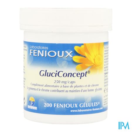 Gluciconcept Caps 200x250mg 4
