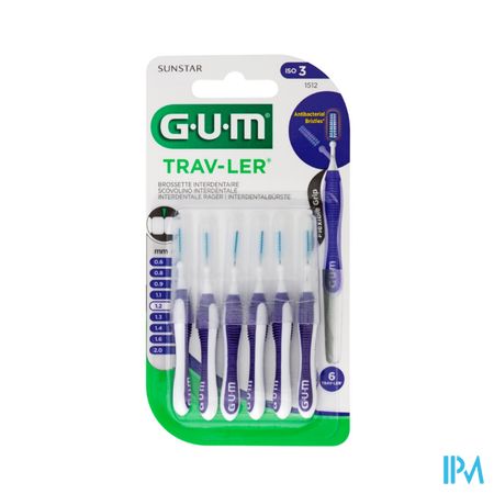 Gum Trav-ler Interdent.borsteltje 1,2mm 6 1512m6