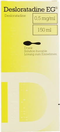 Desloratadine EG 0,5 Mg/Ml Drank Fl 150 Ml 3
