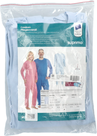 Suprima 4688 Salopette Ferm. Eclair Bleu Clair l 1