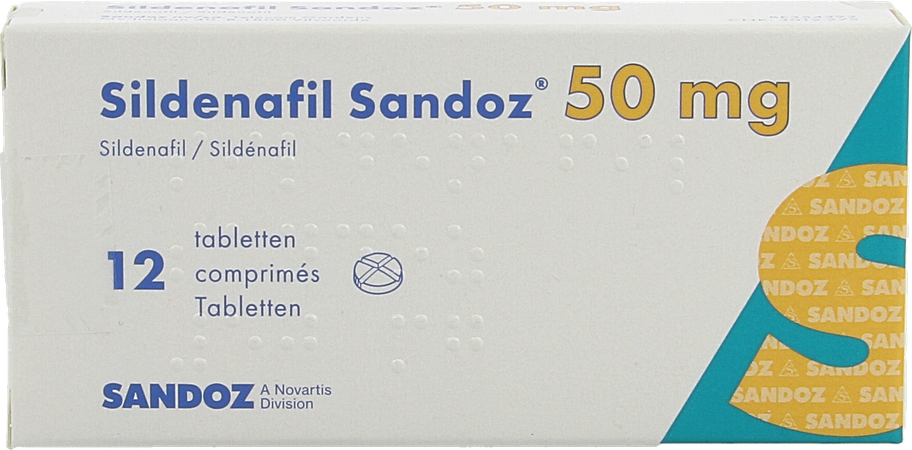 Sildenafil Sandoz 50mg Filmomh Tabl 12x 50mg 3