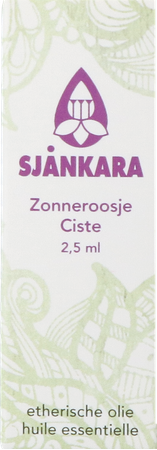 Sjankara Zonneroosje Ess. Olie Bio 2,5ml 1