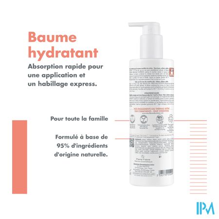 Avene Xeracalm Nutrition Hydraterende Balsem 400ml 12