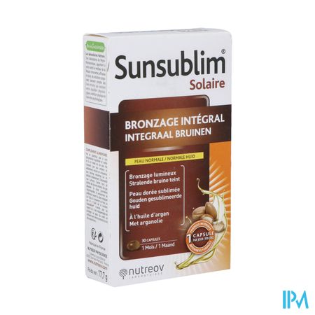 Sunsublim Bronzage Integral Caps 30