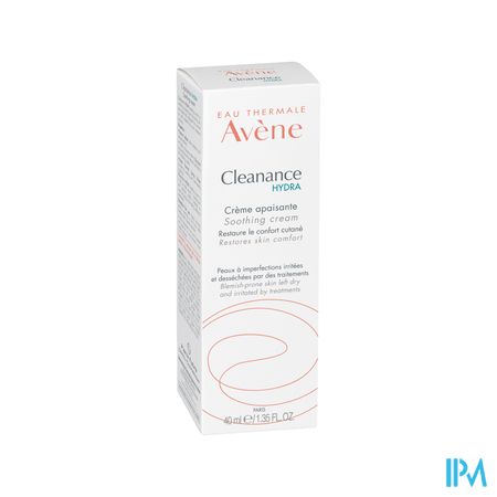 Avene Cleanance Hydra Creme Verzachtend 40ml