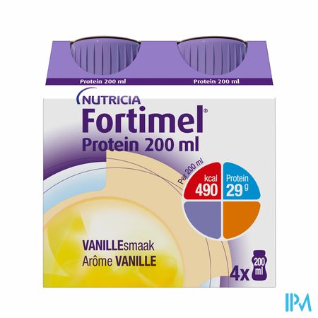 Fortimel Protein 200ml Vanille 4x200ml